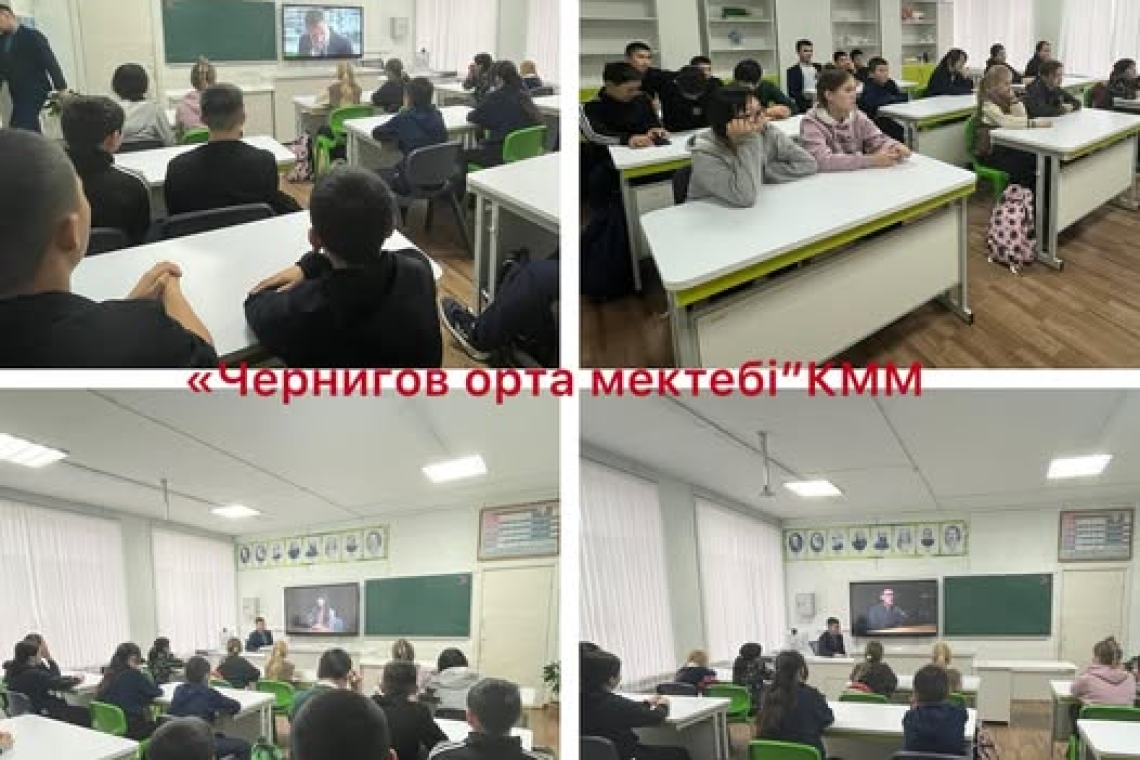   Қазақстан Республикасы Оқу-ағарту министрлігінің тапсырмасына сәйкес, оқушылар арасында құқық бұзушылықтың алдын алу, жауапты мінез-құлықты қалыптастыру мақсатында Ішкі істер министрлігімен бірлескен деректі фильмдер мен бейнероликтер көрсетілді.